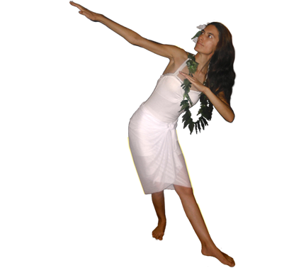 Aletheia Company 'B' dancer performing 'Hawaiian Wedding Dance'