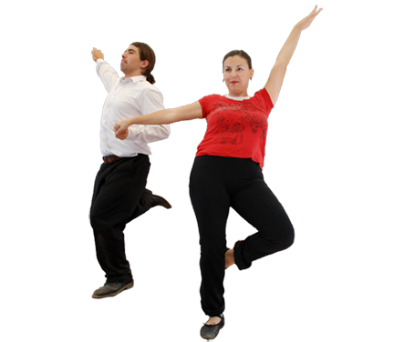 Aletheia Company 'B' dancers performing a Cha-cha